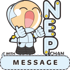 Nepchan with message WW