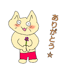 Sticker of professionalwrestler Nyanmaru