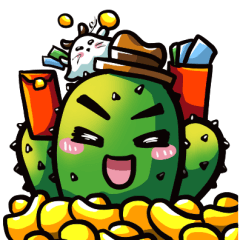 Cute cactus - Festival series