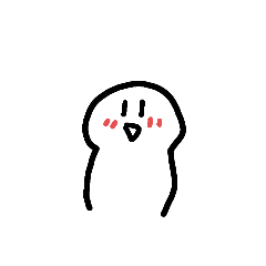 強気な笑顔くん笑