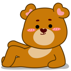 Lovely Love teddy Bear 1 (Animated)
