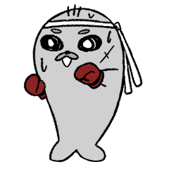 Fight it. earless seal