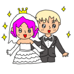 Cute SAEKON-chan wedding anniversary
