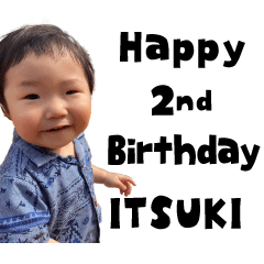 Happy 2nd birthday Itsuki!!