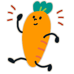 Stamp of the carrot