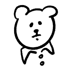long face bear -revised version-