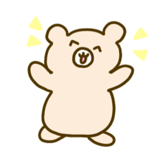 crazy cute bear_mikikatu