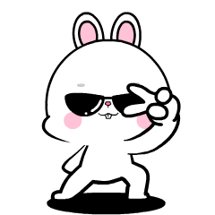 Lovely Rabbit 16 : Animated Stickers