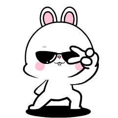 Lovely Rabbit 16 : Animated Stickers