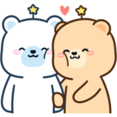 Bubble & Billy - B couple Bear 2