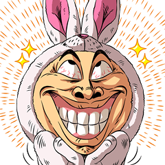 Mr. Emoticon 2 (Rabbit Ver.)