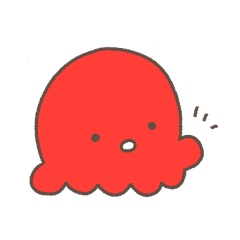 Cute Octopus Sticker 2