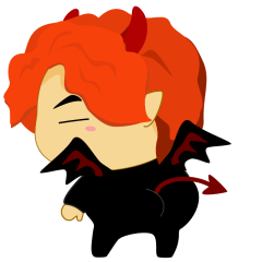 Red hair Fatty Devil(Animated)