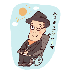 Yasuhiko Funago Sticker(cute version)