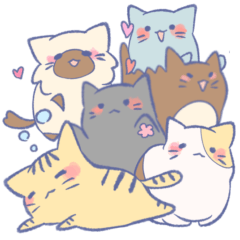 Soft and cute cats!