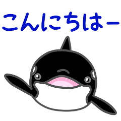Popo-chan the Orca (mascot style) 2