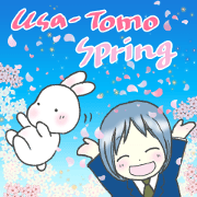 Usa-tomo white rabbit
