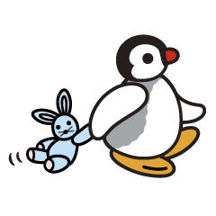 Pingu "Little sister Pinga" sticker