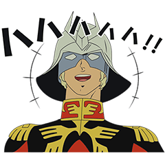 Char Aznable's Custom Stickers