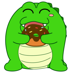 Chubby Crocodile Tony(Animated)