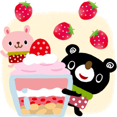 BURAKUMA&rabbit-Strawberry