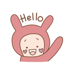 Hello Hello Rabbit by PB – LINE stickers | LINE STORE