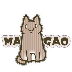 CAT TUBUYAKI[tweet of a cat]
