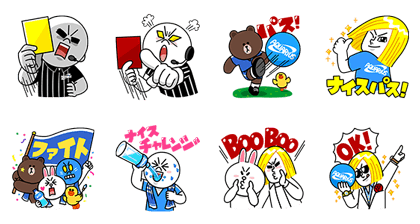AQUARIUS × LINE Characters