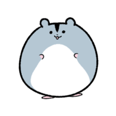 Kawaii Djungarian Hamster named Koromaru