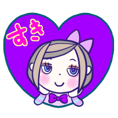 *Oshi-Katsu*Girl*Purple*1