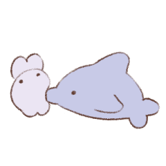 dolphin and rabbit(opaque)