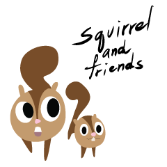 Squirrel & Friends