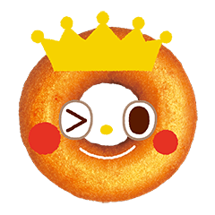 King Donut 35th Anniversary Sticker