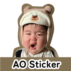 Ao sticker 7month