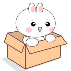 Adorable Rabbit : Pop-up stickers