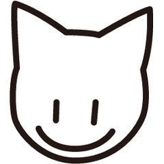 Move! Nodding smile cat Sticker