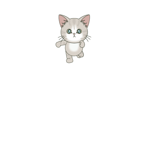 Kitten flying sticker 9