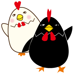Daily life of chicken and bird