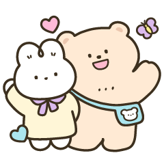 Creamy Bunny & Sugar Bear