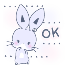 YUME Rabbit stamp(1)(Japanese-New)