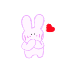 Lovely pluffy rabbit