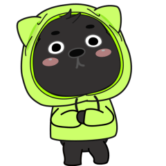 Black Doggy Moomoo(Animated)
