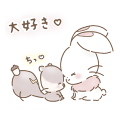 草系兔(6)＊可愛的動物日常(日文)(新)
