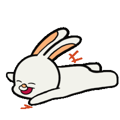 Boy white bunny !