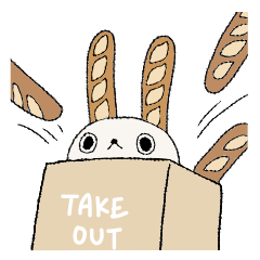 French bread rabbit