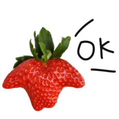 G-farm strawberry stamp