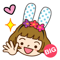 BIG of Easter-girl