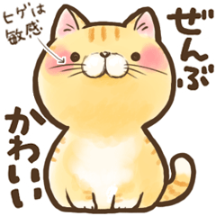 Sticker for cat lovers -cat day-