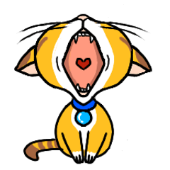 #cat day with LINE stickers! campaigning