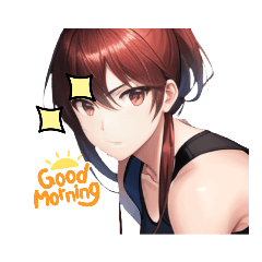 VKsticker_Female Boxer